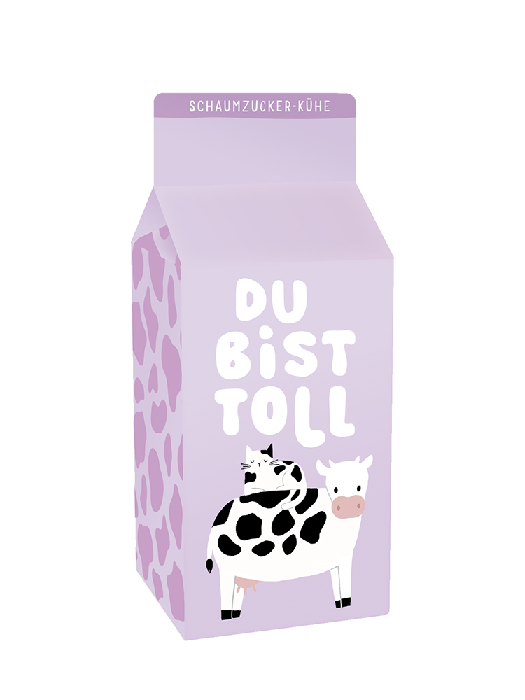 Schaumzucker-Kühe 90g - Verschiedene Motive
