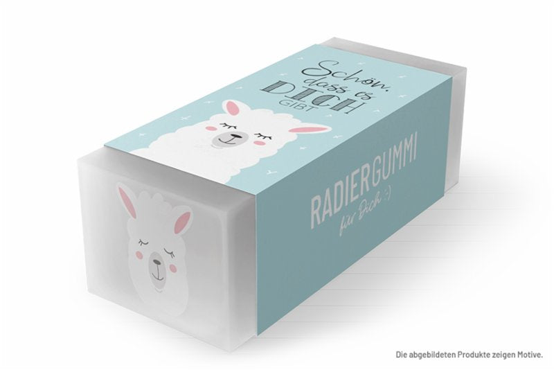 Radiergummi Für Dich 5x2, 2x1,7 Verschiedene Motive