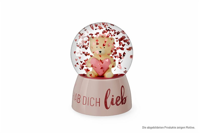 Glitzerkugel Für Dich Verschiedene Motive