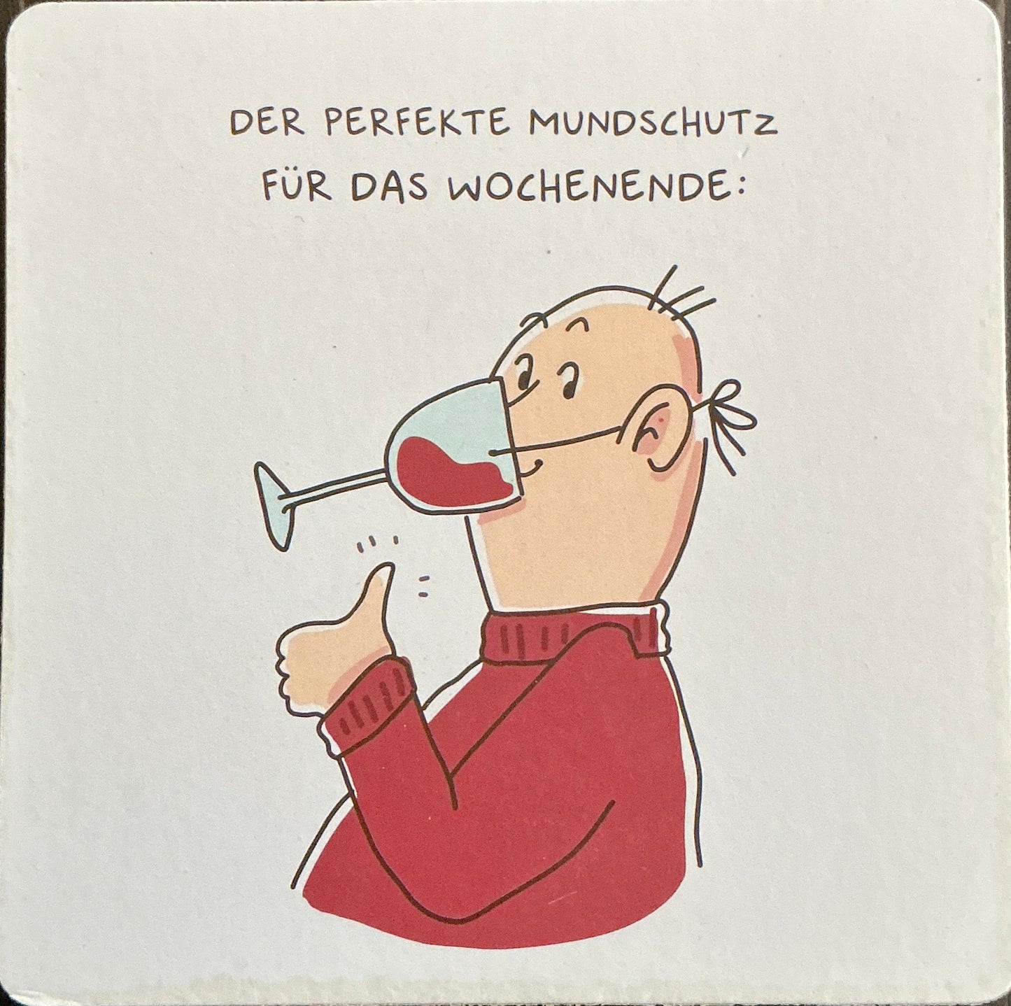 Korkuntersetzer 9,5x9,5cm - Ideal zum verschenken - Verschiedene Motive