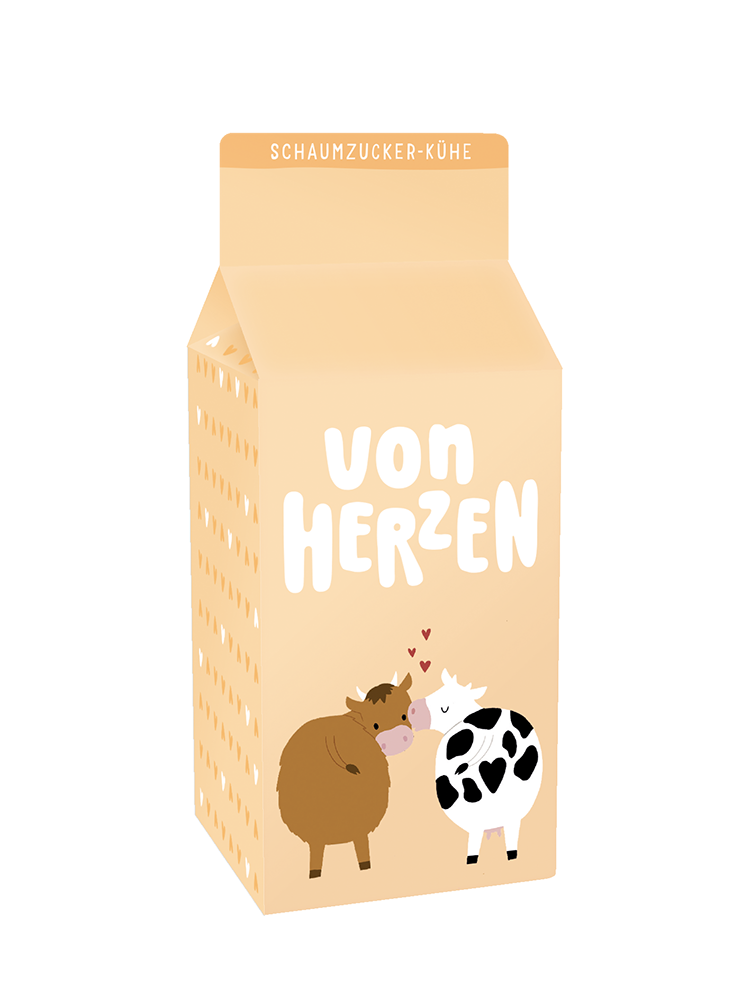Schaumzucker-Kühe 90g - Verschiedene Motive