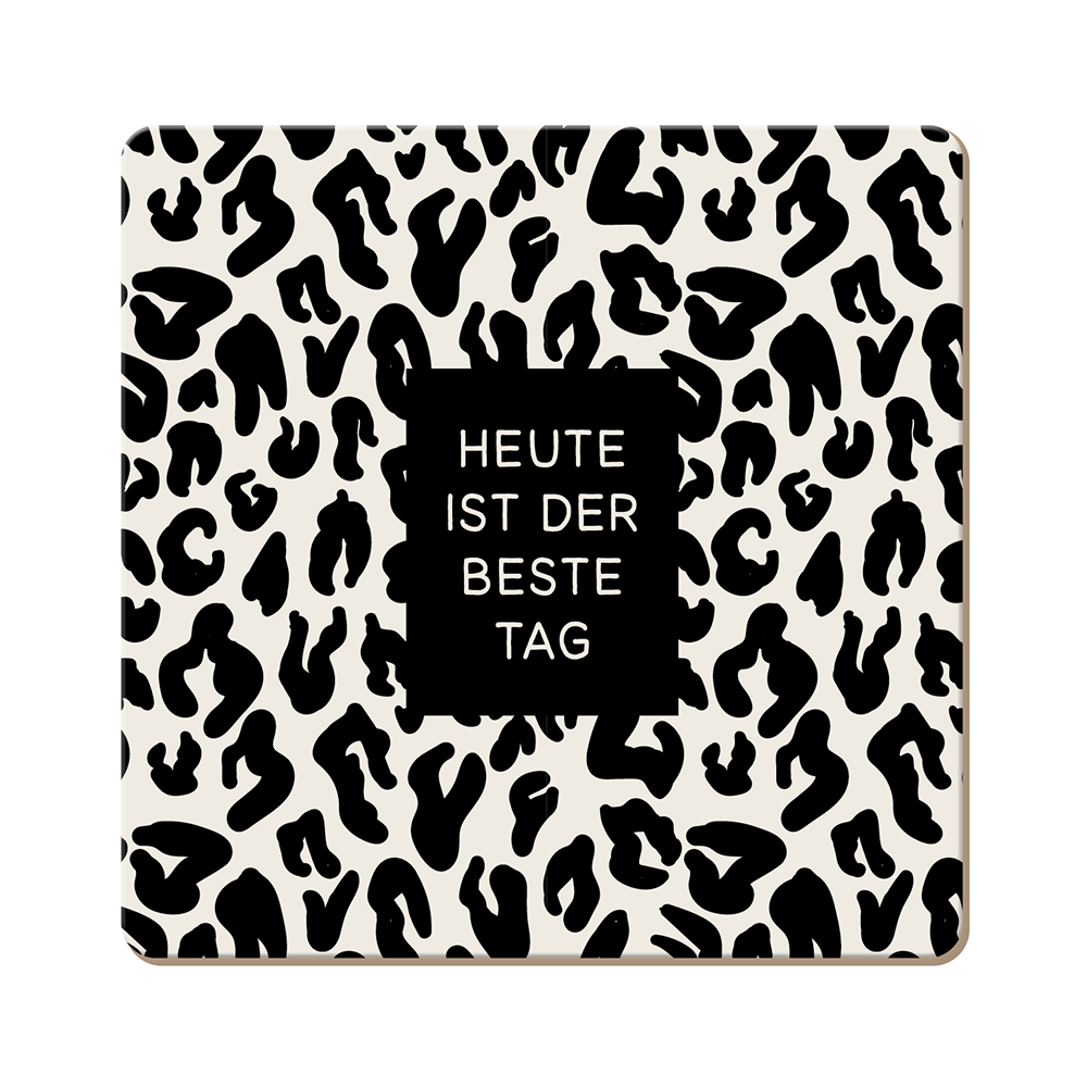 Korkuntersetzer 9,5x9,5cm - Ideal zum verschenken - Verschiedene Motive