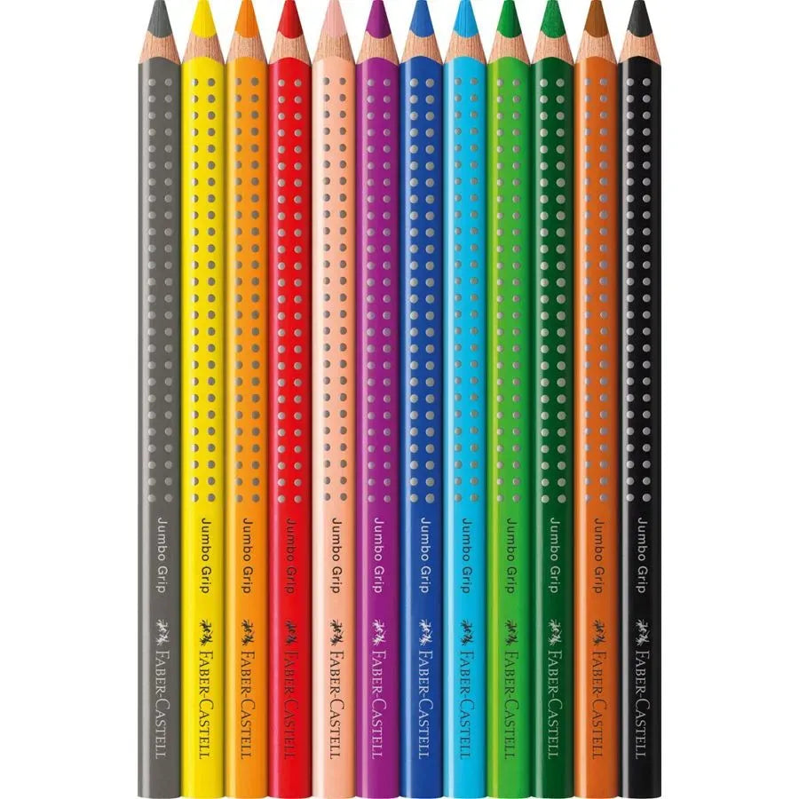 Faber-Castell 12er Jumbo Grip Buntstifte