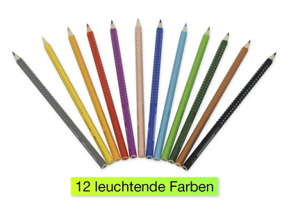 Faber-Castell Colour Grip Buntstift, 12er Kartonetui
