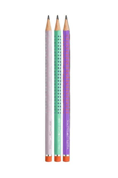 Faber-Castell Bleistift -B- Flow Edition 3er Set