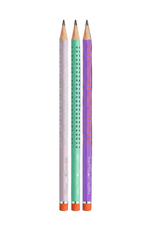 Faber-Castell Bleistift -B- Flow Edition 3er Set