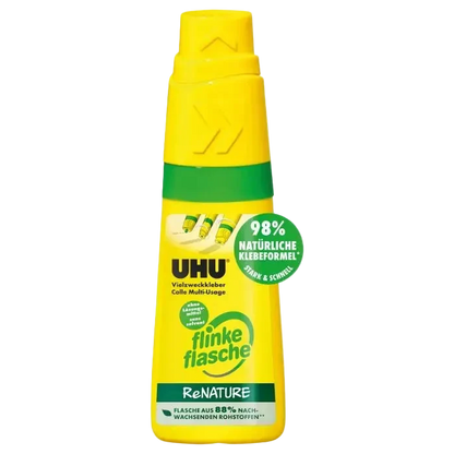 UHU VIELZWECKKLEBER flinke flasche ReNATURE, lösemittelf, nachfüllbar, 100 g