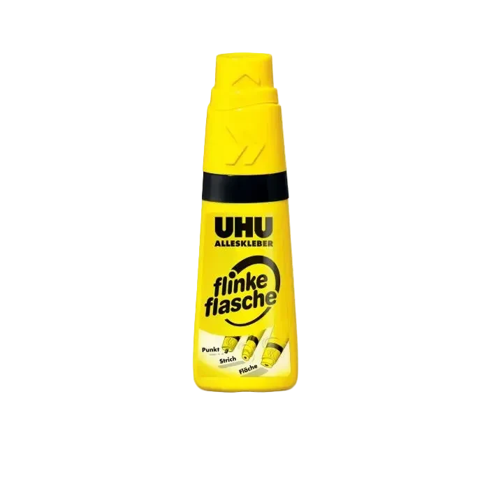 UHU ALL-PURPOSE ADHESIVE quick refillable bottle, 35 g bottle