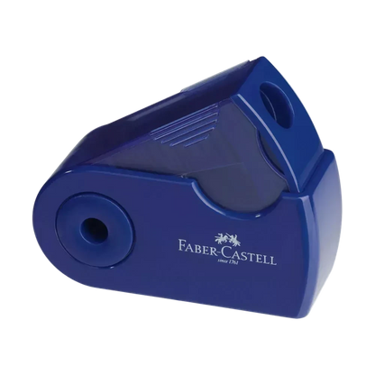 Faber-Castell Doppelspitzdose Sleeve (8/10mm) Blau