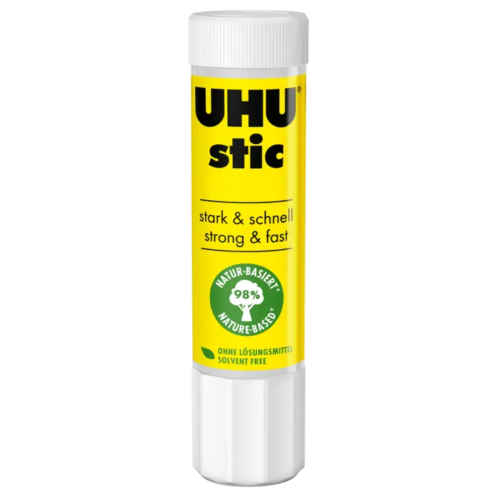 UHU stic klebestift, ohne Lösungsmittel, Stiftform mit 21 g
