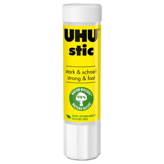 UHU stic klebestift, ohne Lösungsmittel, Stiftform mit 21 g