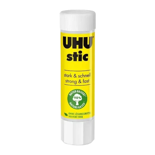 UHU stic klebestift, ohne Lösungsmittel, Stiftform mit 8,2 g