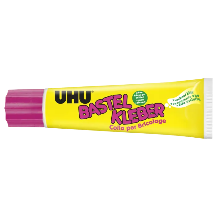 UHU BASTELKLEBER, ohne Lösungsmittel, Standtube mit 90 g
