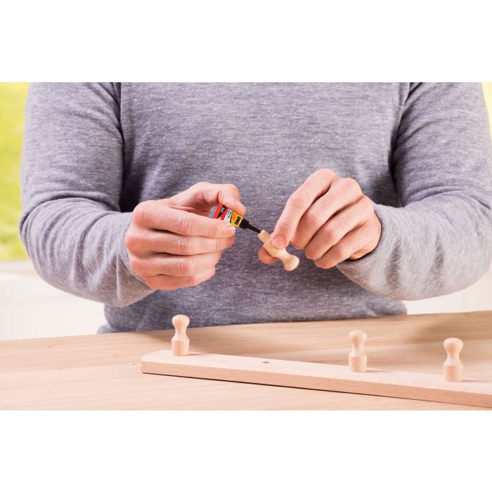 UHU SEKUNDENKLEBER blitzschnell MINIS, Aufbewahrungsbox mit 3x1g