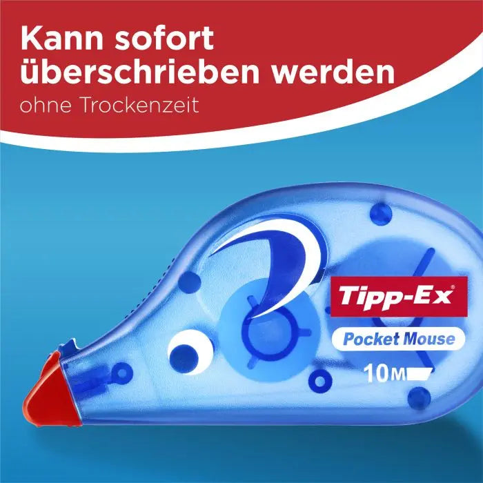 Korrekturroller Tipp-Ex® Pocket Mouse®, 10 m x 4,2 mm
