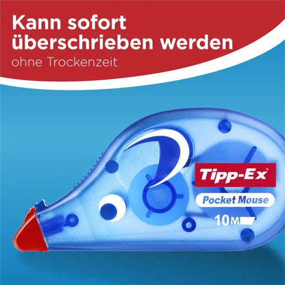 Korrekturroller Tipp-Ex® Pocket Mouse®, 10 m x 4,2 mm
