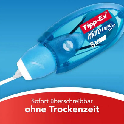 Korrekturroller Tipp-Ex® Microtape Twist, 8 m x 5 mm