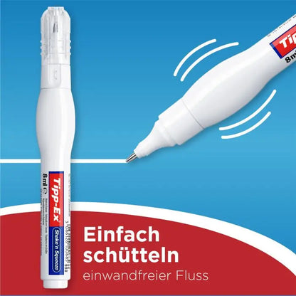 Correction Pen Tipp-Ex® Shake´n Squeeze, 8 ml, white