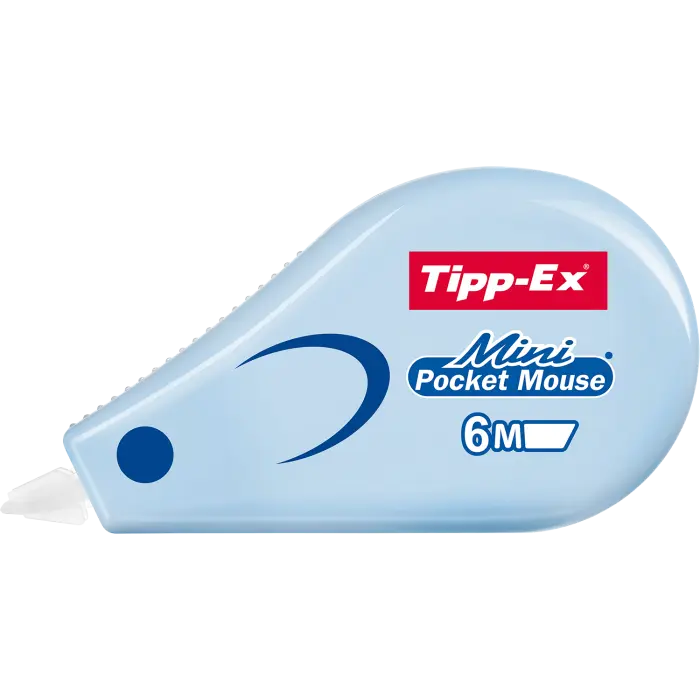 Korrekturroller Tipp-Ex® Mini Pocket Mouse® Pastel, 6 m x 5 mm in verschiedenen Farben