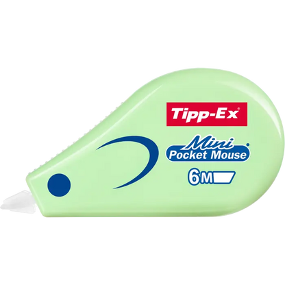 Korrekturroller Tipp-Ex® Mini Pocket Mouse® Pastel, 6 m x 5 mm in verschiedenen Farben