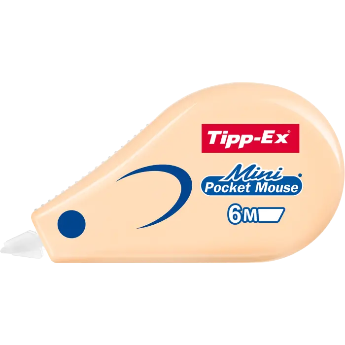 Korrekturroller Tipp-Ex® Mini Pocket Mouse® Pastel, 6 m x 5 mm in verschiedenen Farben