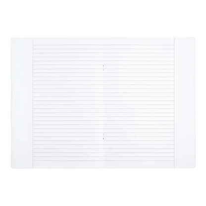 Oxford Schulheft A4, 9mm liniert/Rand, Lineatur 25, 16 Blatt, Blau