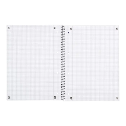 Oxford Collegeblock, A4, 5mm kariert, Rand rechts/links 80 Blatt, Lineatur 28