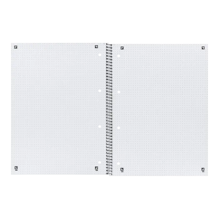 Oxford A4+ Collegeblock, punktkariert, 80 Blatt, SCRIBZEE® kompatibel, Grünblau