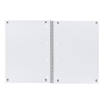 Oxford A4+ Collegeblock, punktkariert, 80 Blatt, SCRIBZEE® kompatibel, Grünblau