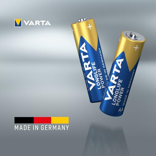 VARTA Batterien AA, 12 Stück (8+4), Longlife Power - Alkaline Mignon