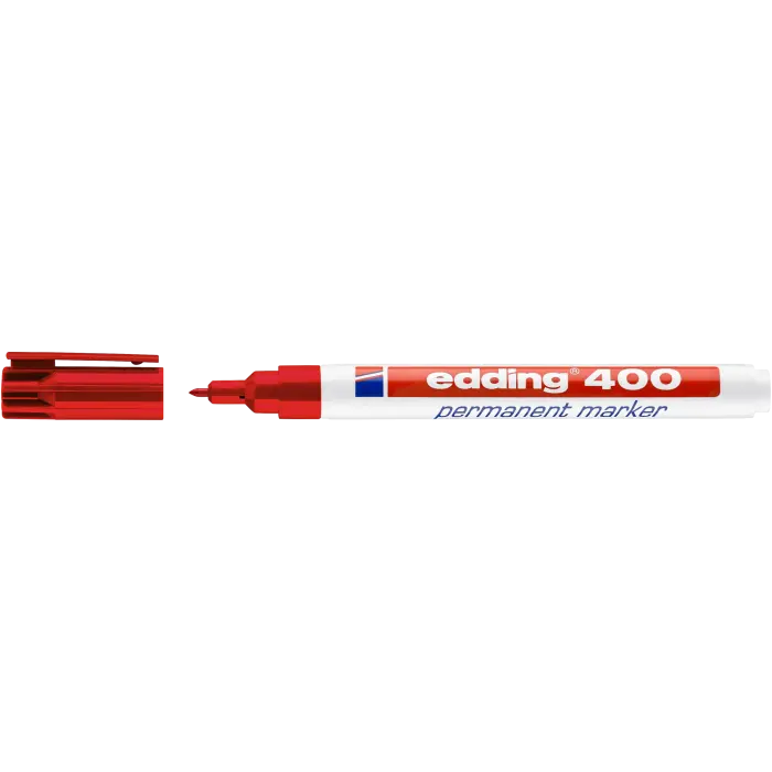 Permanentmarker edding 400, 1 mm, in verschiedenen Farben