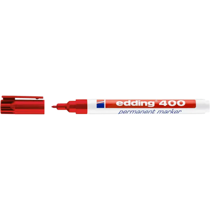 Permanentmarker edding 400, 1 mm, in verschiedenen Farben
