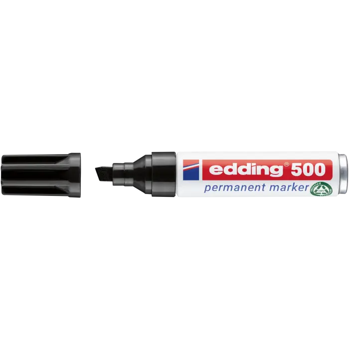 Permanentmarker edding 500, 2-7mm, in verschiedenen Farben
