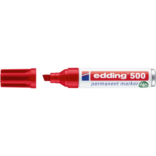Permanentmarker edding 500, 2-7mm, in verschiedenen Farben