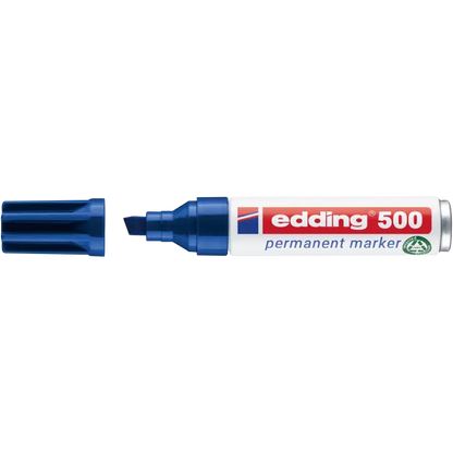 Permanentmarker edding 500, 2-7mm, in verschiedenen Farben