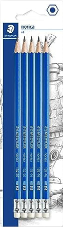 STAEDTLER Norica Radierer Trinkgeld Bleistift (5 Stück)