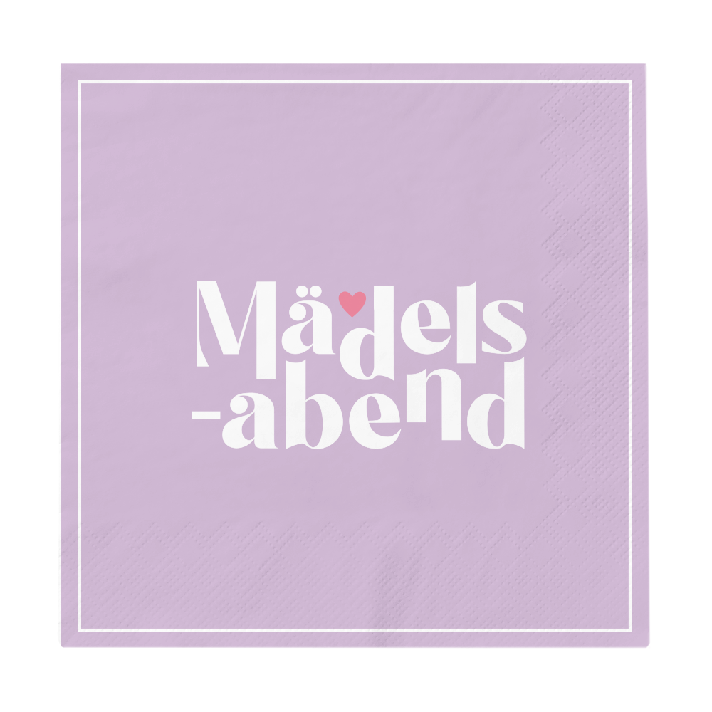 Serviette (Klein) Verschiedene Motive