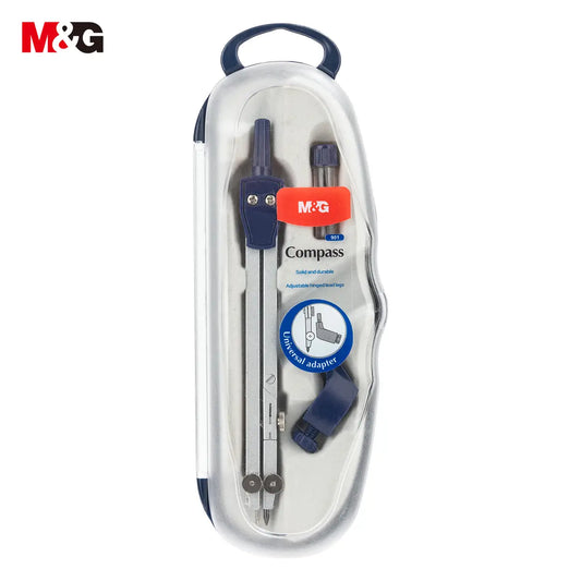 Metall Zirkel Set mit Aufbewahrungsbox M&G