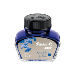 Pelikan Tinte 4001®, königsblau, Glas mit 30 ml