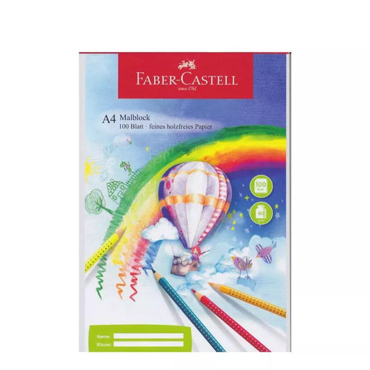 Faber-Castell Malblock A4, 100 Blatt