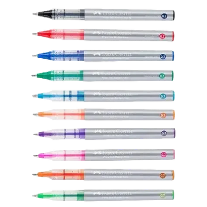 Faber-Castell Tintenroller Free Ink Fine 10 Stück